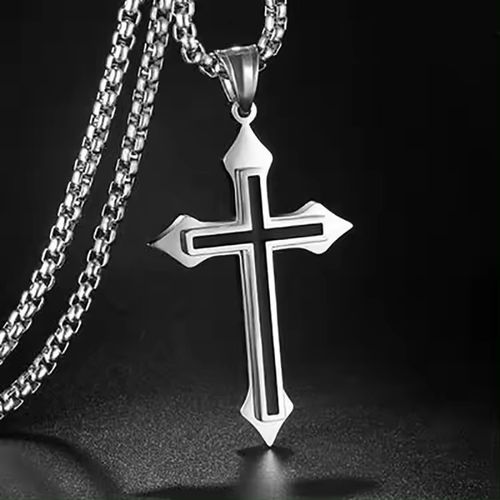🔥🔥🔥Cross Prayer Necklace Classic alloy necklace  0211NL