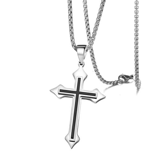 🔥🔥🔥Cross Prayer Necklace Classic alloy necklace  0211NL