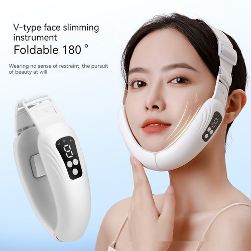 Micro-Current EMS Beauty Facial Massager Multifunctional Face-Slimming Instrument Artifact V-Face Lifting and Tightening