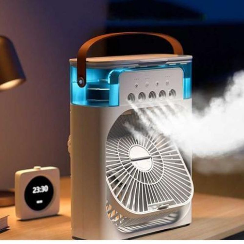 (Big Sale ⛄) ❄️Portable Air Conditioners- 3-In-1 Cooling Fan with 2-Speed Mist Fan