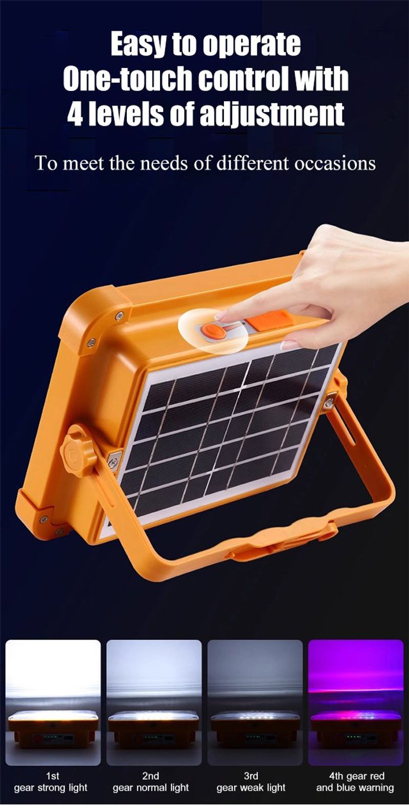 (Big Sale ⛄)🔥 Accra ⚡💡 Superb Solar Lamp 🌞🔋 Can be charged without electricity 💡✨ Lights up every night 🌙🏠 Suitable for homes, emergencies 🚨, night businesses 🛒⛺ Camping 🔦⚡ Long battery life 💰🚚 Free delivery + Cash on Delivery