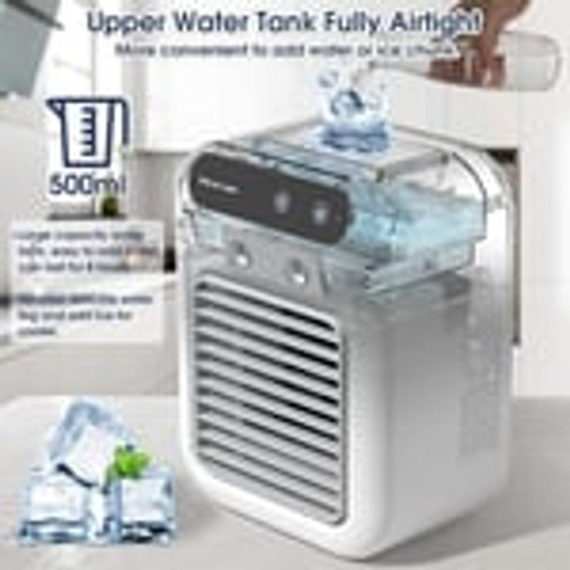 ❄️Portable Air Conditioners- 3-In-1 Cooling Fan with 2-Speed Mist Fan