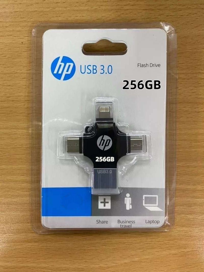 (Big Sale ⛄) 256GB Four-in-One High-Speed Flash Drive