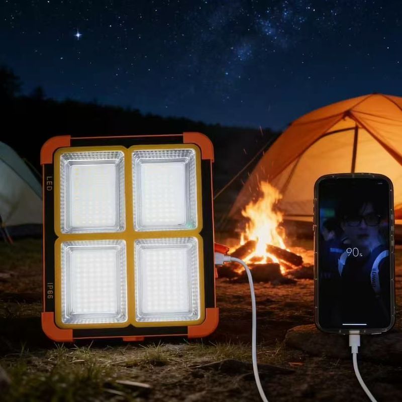 (Big Sale ⛄) Solar Outdoor Camping Lamp 🌞 Suitable for households, emergency situations and nighttime use  🔦 Long battery life 💰