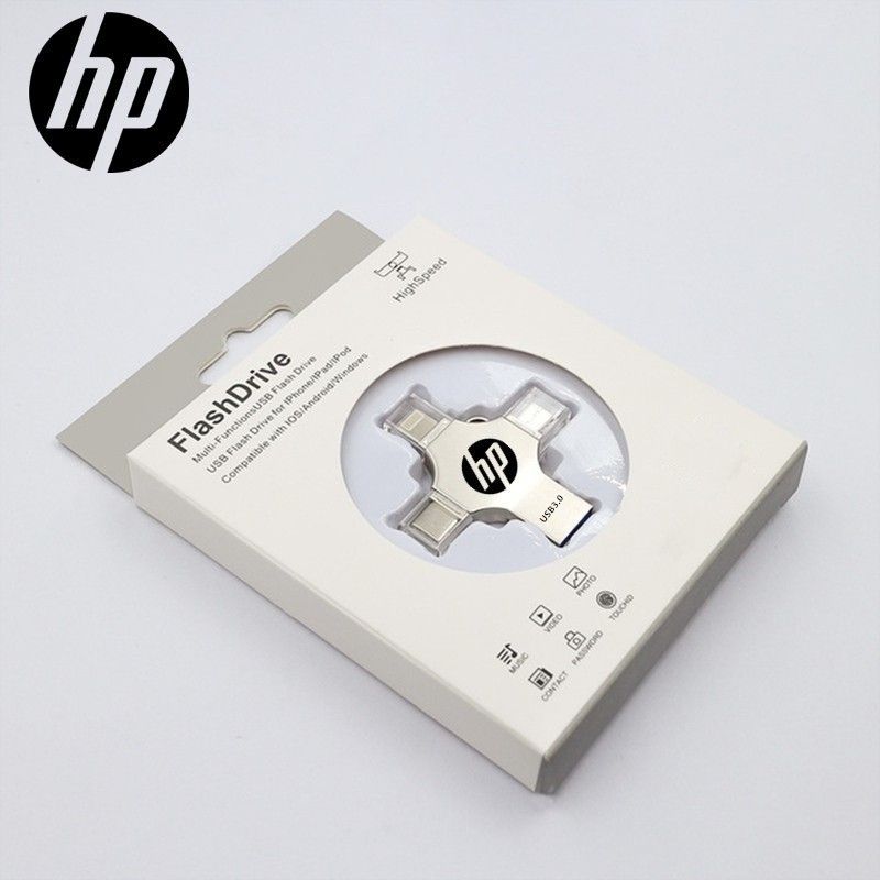 (Big Sale ⛄) 256GB Four-in-One High-Speed Flash Drive