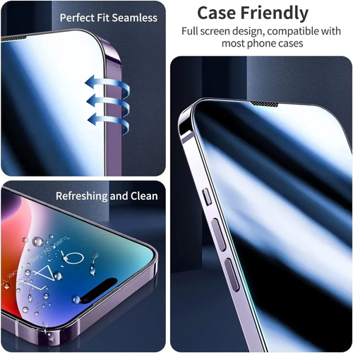 📱New Auto-align Screen Protector Box For IPhone -Dust Free Without Bubbles