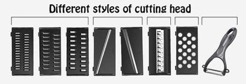 9 in 1 Multifunctional Vegetable Cutter With Drain Basket