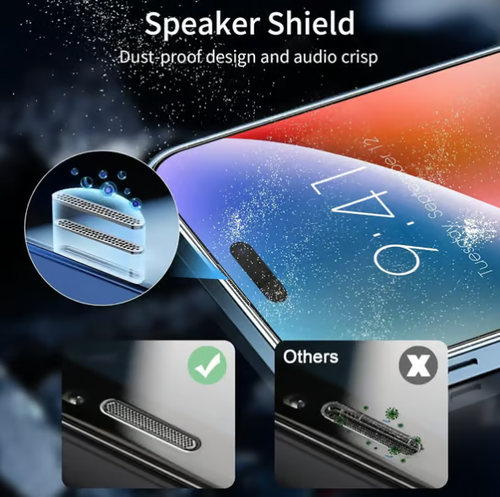 📱New Auto-align Screen Protector Box For IPhone -Dust Free Without Bubbles