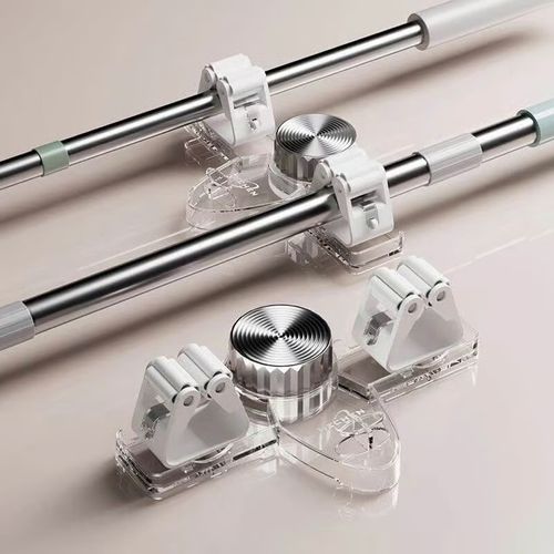 Creative Suction Cup Mop Clamp