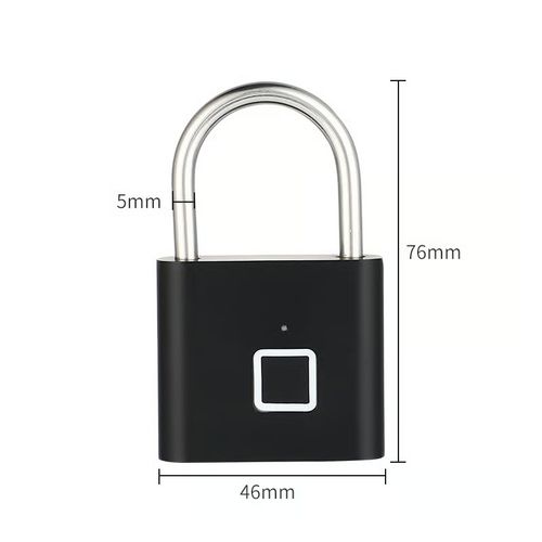Waterproof and Rustproof Smart Fingerprint Padlock