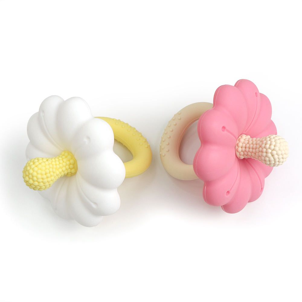3-Piece Food-Grade Silicone Teething Pacifier set