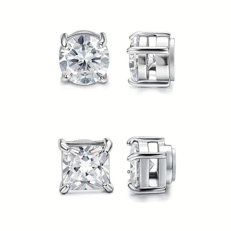 Magnetic Stud Earrings_6+8mm