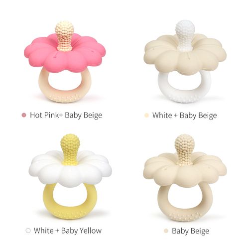 3-Piece Food-Grade Silicone Teething Pacifier set