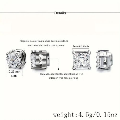 Magnetic Stud Earrings