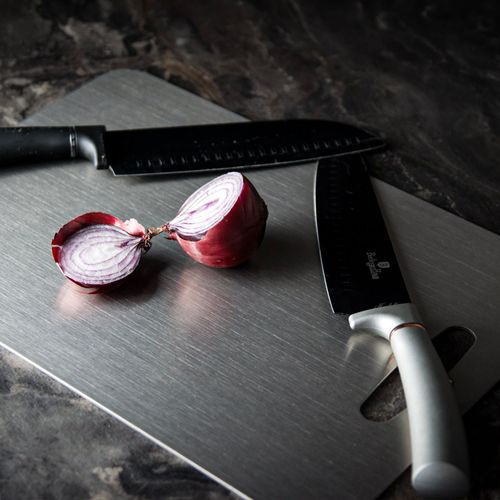 Medical-Grade Pure Titanium Cutting Board