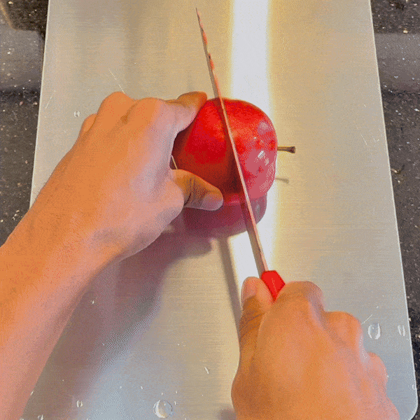 Medical-Grade Pure Titanium Cutting Board