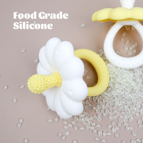 3-Piece Food-Grade Silicone Teething Pacifier set