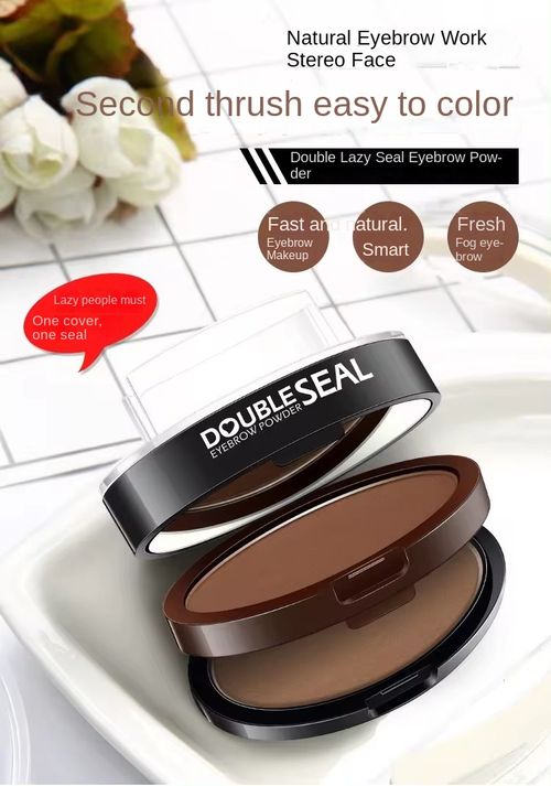 Easy-Use 2-in-1 Stamp Brow Powder