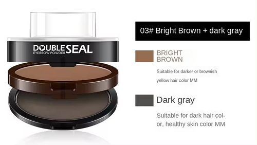 Easy-Use 2-in-1 Stamp Brow Powder