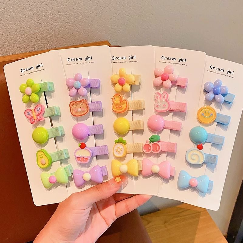 25-Piece Baby Hairclip Set