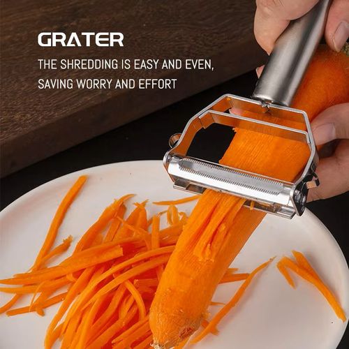 Premium 304 Steel Fruit & Veg Peeler