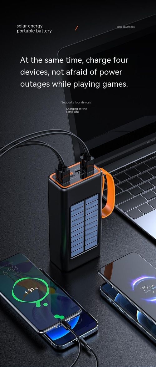 Solar-powered Power Banks