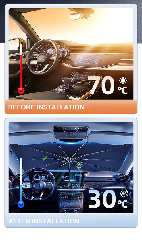 Foldable Car Windshield Sun Shield