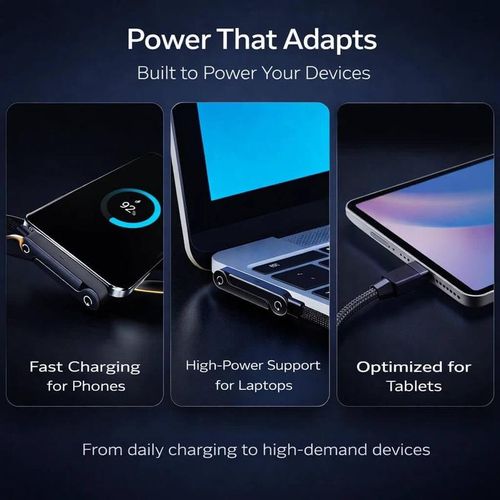 Fast Charging Cord & Phone Holder