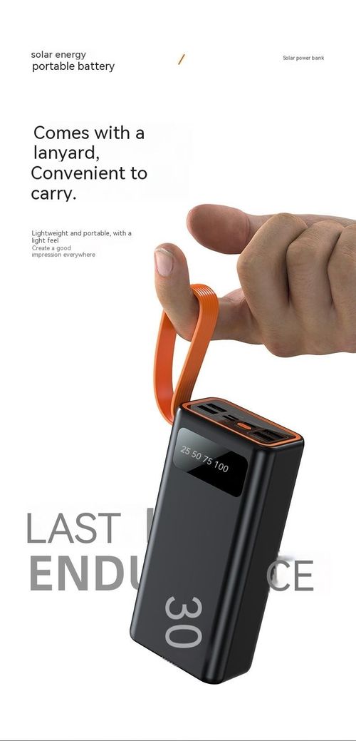 Solar-powered Power Banks