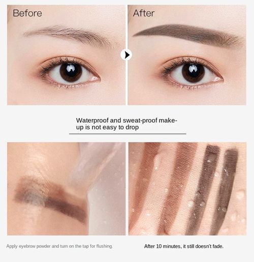 Easy-Use 2-in-1 Stamp Brow Powder