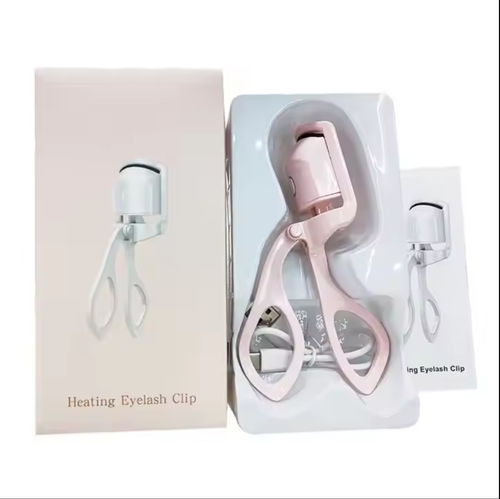 Custom Makeup Lash Lift Mini Eye Lash Curler Portable Electric Plastic Heated Eyelash Curler