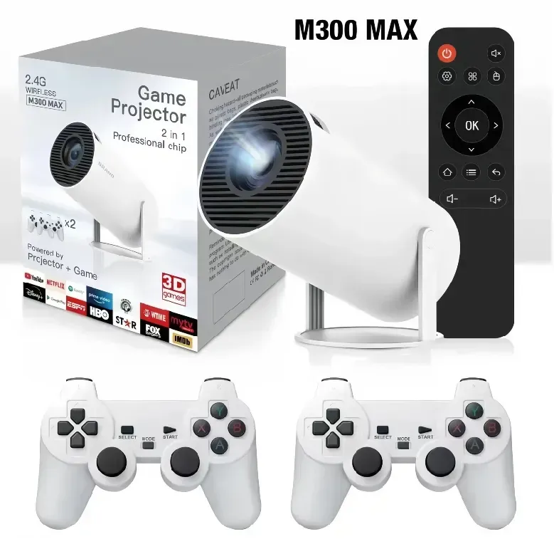 Video Game Player Portable Projector
