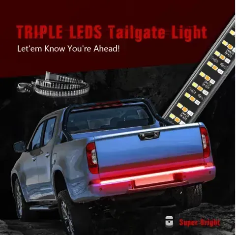 LED tailgate lights, turn signals and reversing lights