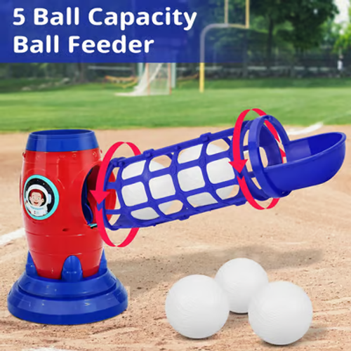 Brinquedos desportivos divertidos ao ar livre: conjunto de treino de basebol para jovens