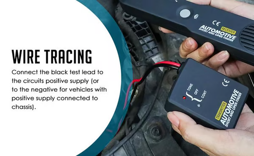 🔥Testador de circuitos elétricos automotivos para detecção de curtos e circuitos abertos