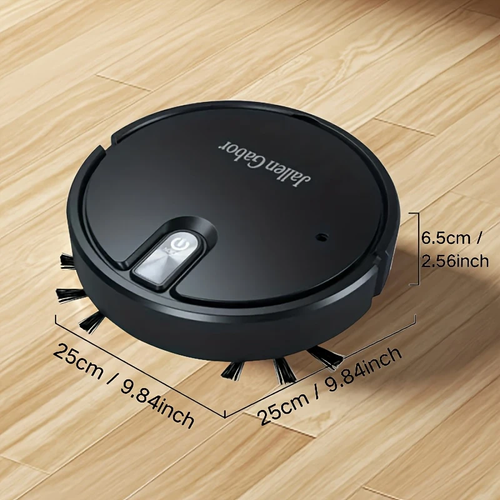 Robô de varrimento multifuncional Jallen Gabor para sala de estar, pelos de animais de estimação, lixo diário - Super sucção de 2800Pa, tempo de trabalho de 120 minutos, carregamento rápido USB