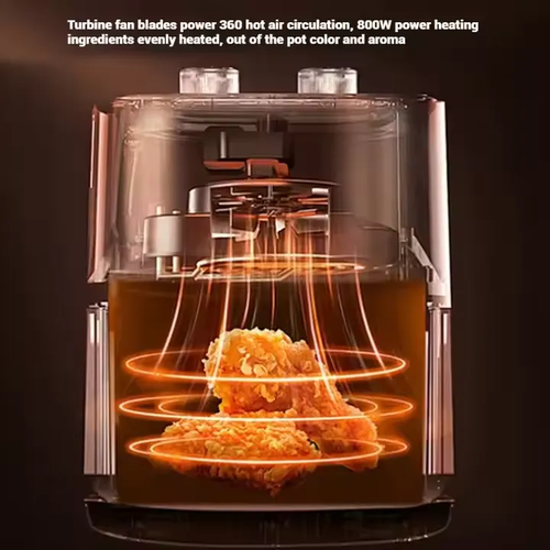 Forno elétrico de alta qualidade, torradeira, fritadeira de ar, 3 em 1, forno elétrico, torradeira, fritadeira de ar inteligente, 3 em 1