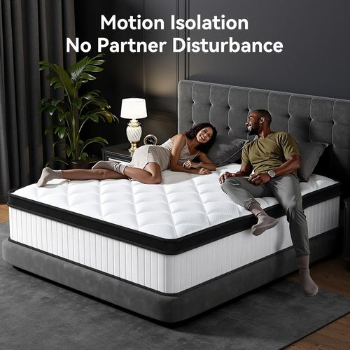 Silent bagged spring+5-point memory cotton (ultra soft and comfortable)mattress
