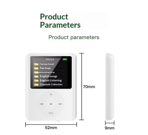 Long Battery Life MP4 Player - Pocket-Sized, Stylish & Built to Last for Kenya!