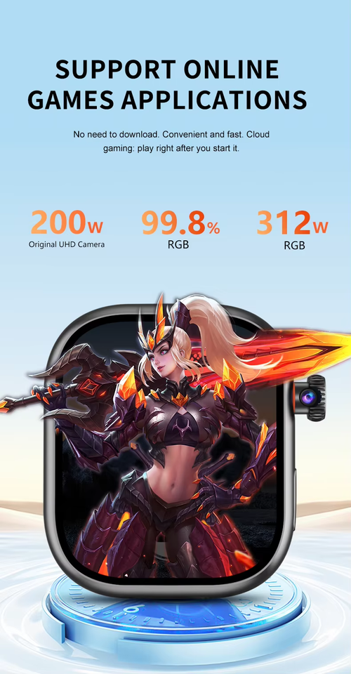 Y17 Universal 5G Smart Watch Phone — 1.44-inch, Black