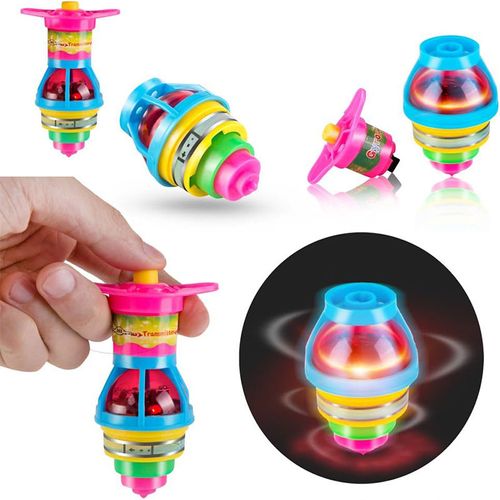 Light-up spinning top