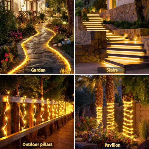 🔥Solar LED String Lights, 300 LED Bulbs