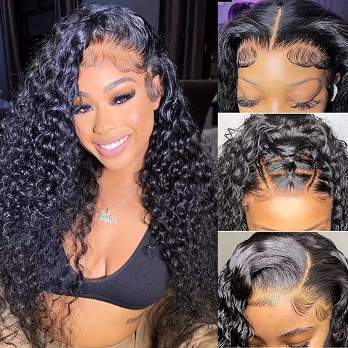 African Fluffy  Curly Lace  Wig for Women - Long Curly Full Head Wig
