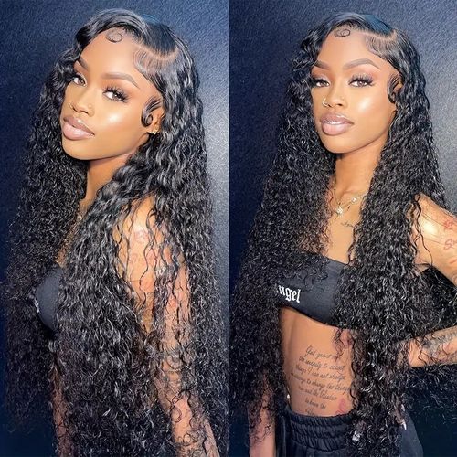 African Fluffy  Curly Lace  Wig for Women - Long Curly Full Head Wig