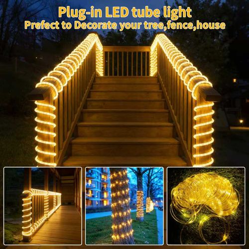 🔥Solar LED String Lights, 300 LED Bulbs