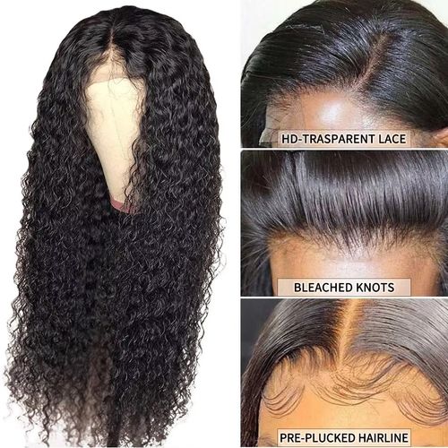 African Fluffy  Curly Lace  Wig for Women - Long Curly Full Head Wig