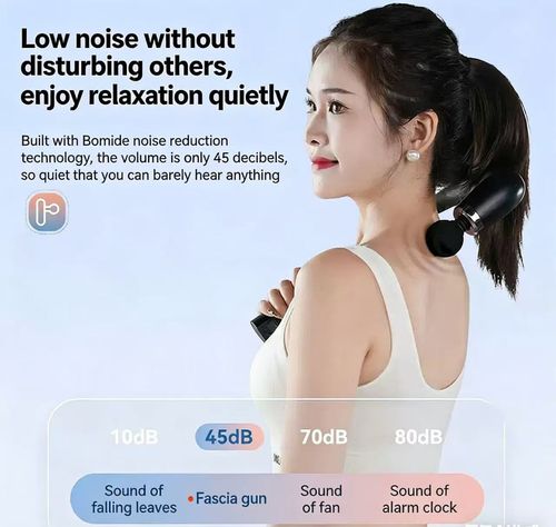 Handheld Massage Gun with 9 Intensity Modes