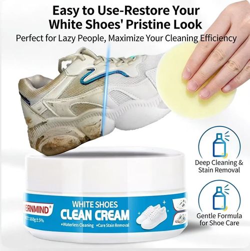 White Shoe Cleaner Cream (Multipurpose)