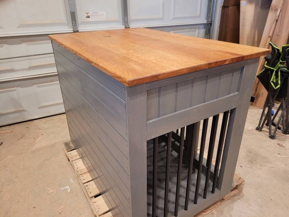 Large Dog crate with drawers