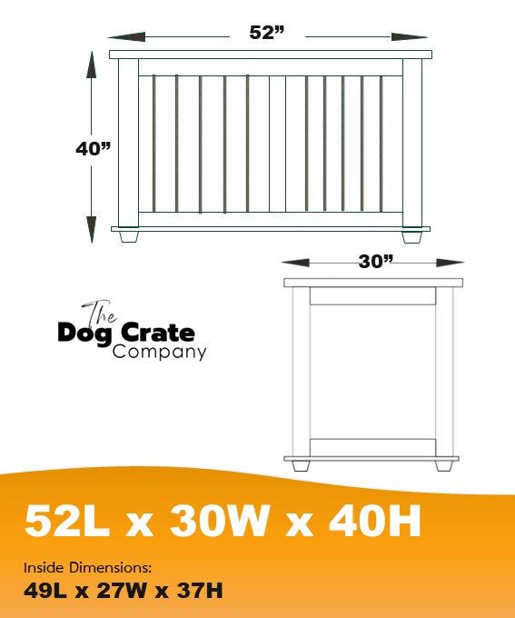 SHELBY COLLECTION, XXL Dog Crate IN STOCK Kennel with Sliding Door for dogs 90+ lbs - WAS $5,599